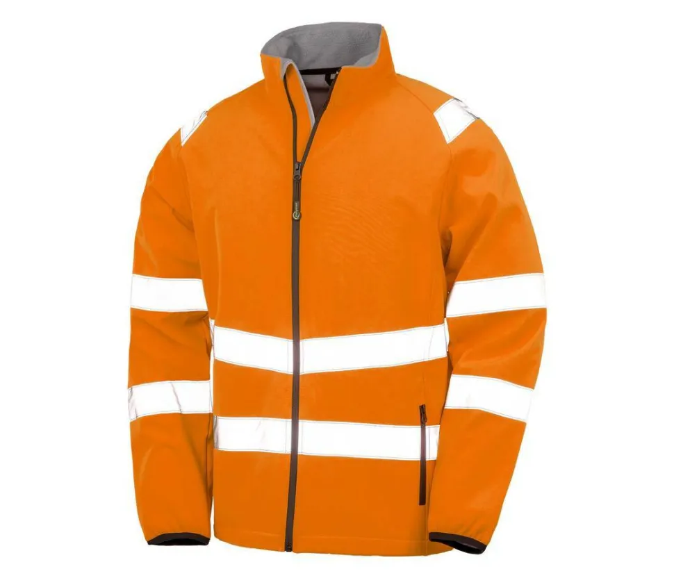 RESULT RS505X - Veste Softshell 2 couches haute visibilité