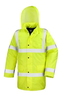 Result R218X - Core High Viz Motorway Coat