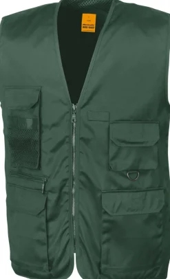 Result R045X - Gilet Multi-Poches Safari Pratique