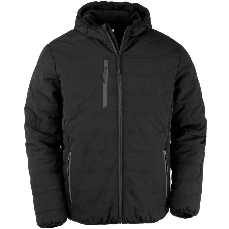 Result R240X - Veste matelassée black compass recyclée