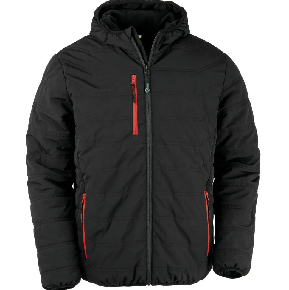 Result R240X - Veste matelassée black compass recyclée