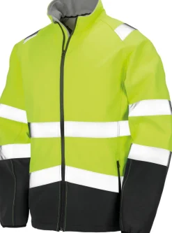 Result R450X - Veste Softshell Haute Visibilité Imperméable