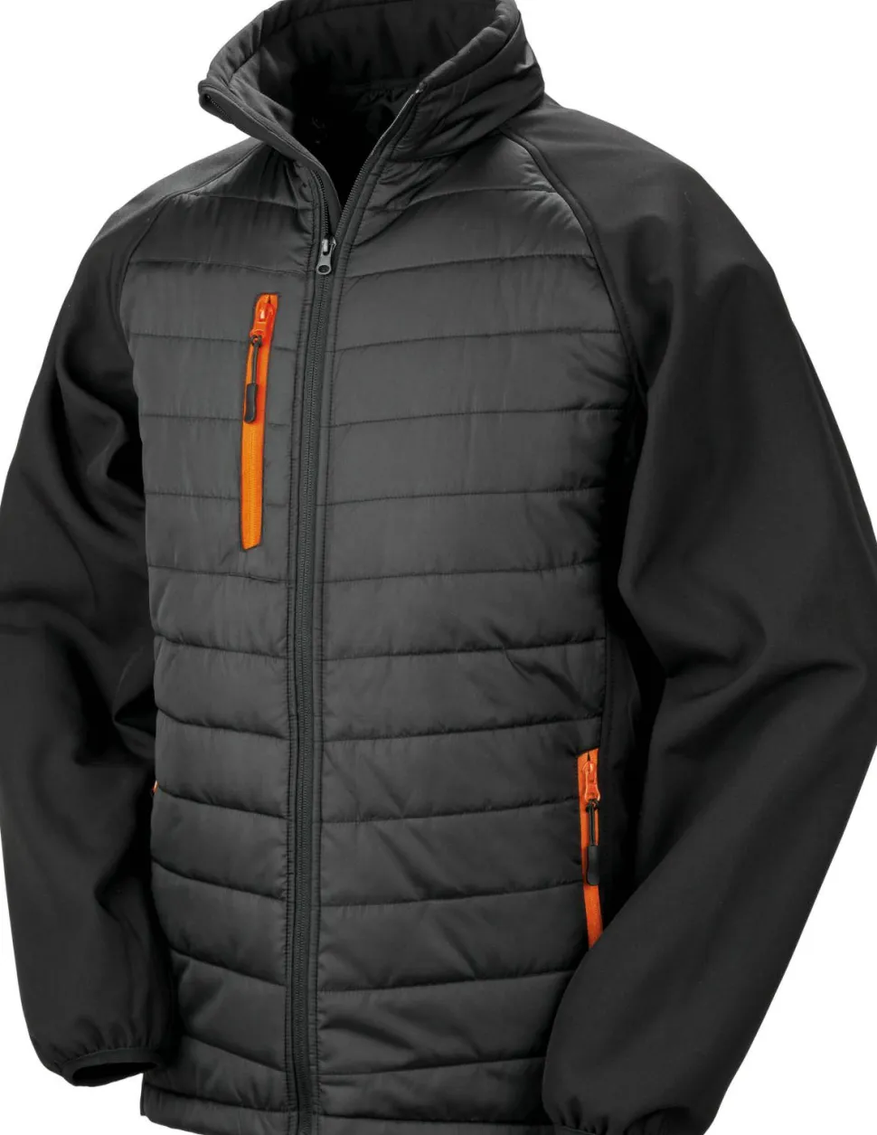Result R237X - Veste softshell rembourrée black compass recyclée