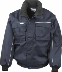 Result Work-Guard RE71A - Veste Pilote Résistante à Manches Amovibles