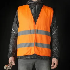 RFX™ 104010 - Gilet de Sécurité Haute Visibilité Pro XL avec Pochette