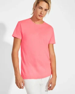 Roly CA6534 - AKITA T-shirt manches courtes en couleurs fluo