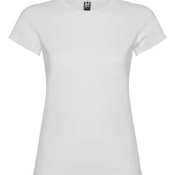 Roly CA6597 - BALI T-shirt manches courtes et col avec finition liseré étroit ton sur ton