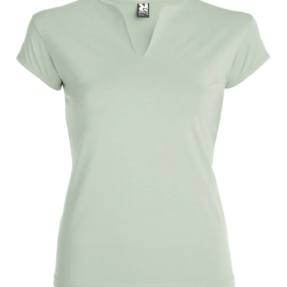 Roly CA6532 - BELICE T-shirt près du corps avec encolure en V