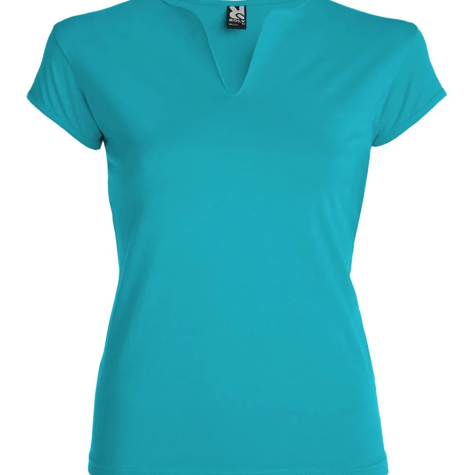 Roly CA6532 - BELICE T-shirt près du corps avec encolure en V
