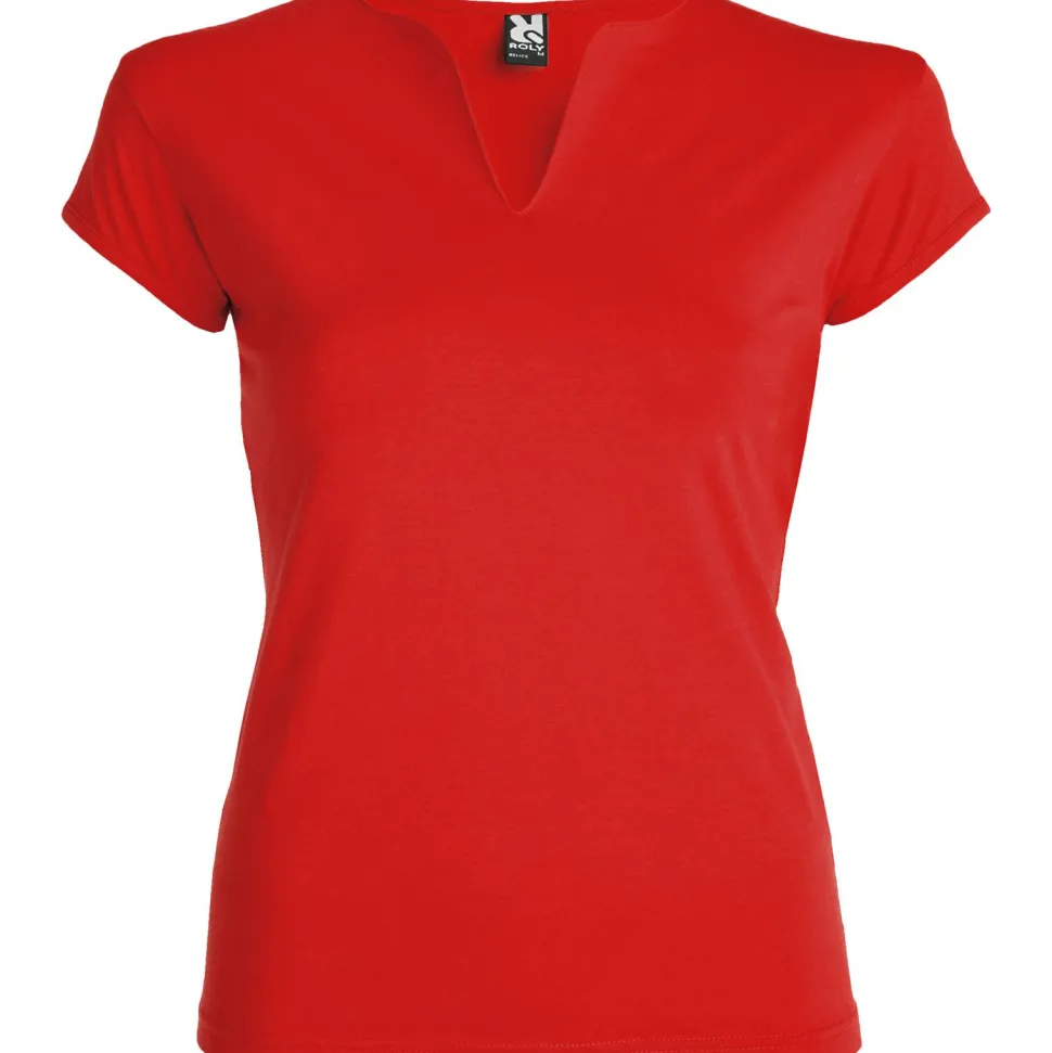 Roly CA6532 - BELICE T-shirt près du corps avec encolure en V