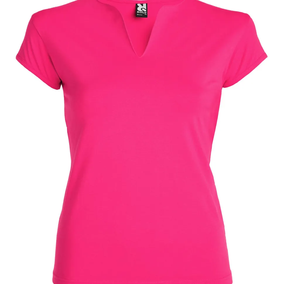 Roly CA6532 - BELICE T-shirt près du corps avec encolure en V