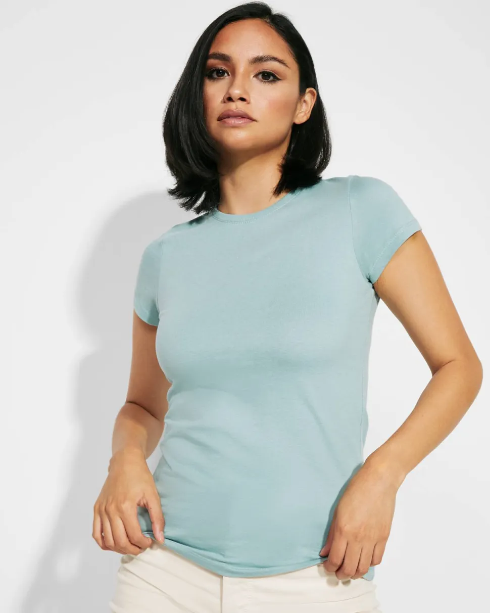 Roly CA6683 - CAPRI T-shirt manches courtes coupe près du corps
