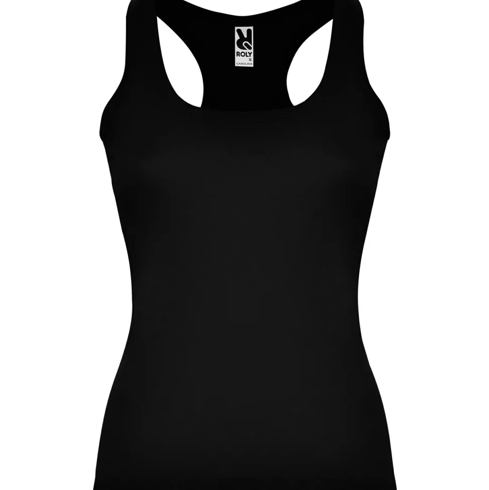 Roly CA6517 - CAROLINA T-shirt coupe près du corps avec encolure et emmanchure liserés