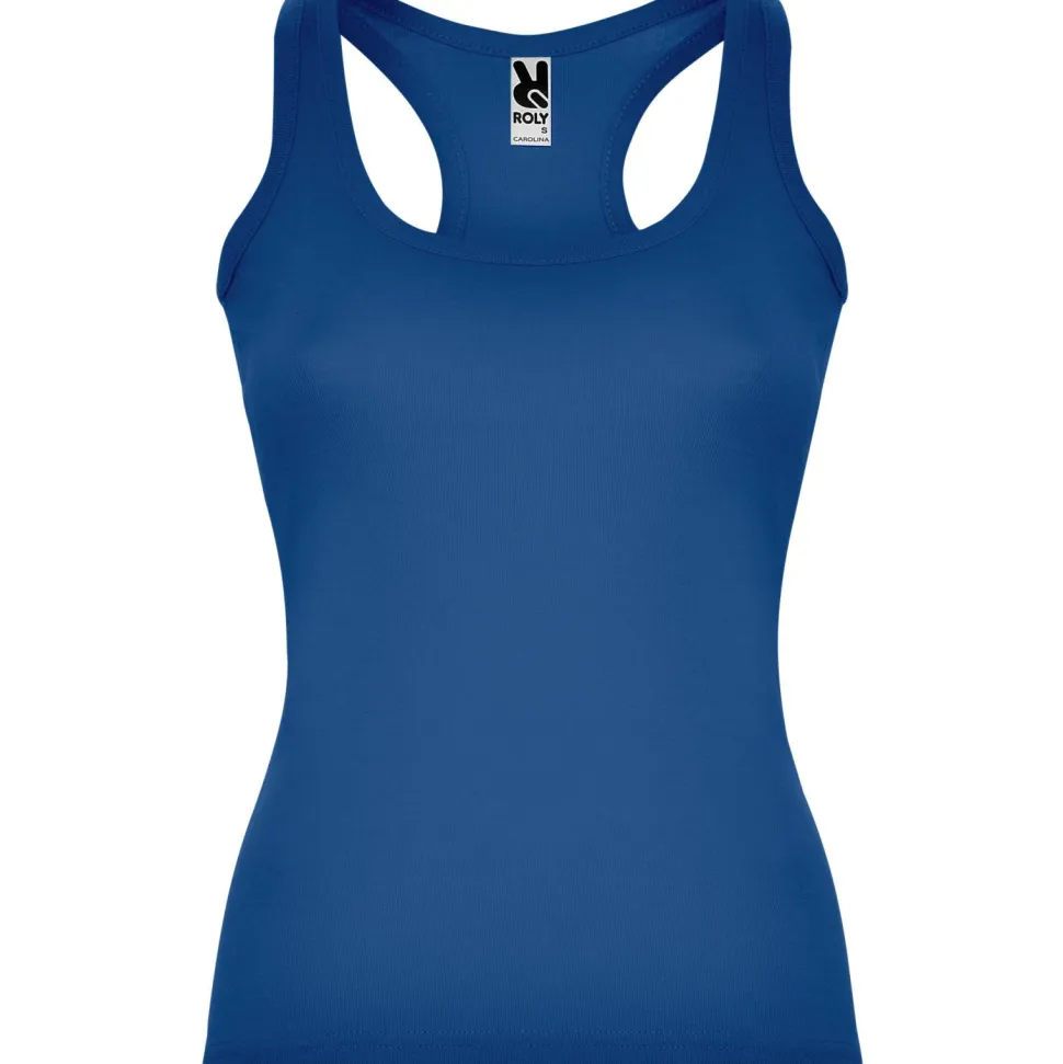 Roly CA6517 - CAROLINA T-shirt coupe près du corps avec encolure et emmanchure liserés