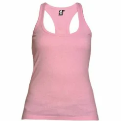 Roly CA6517 - CAROLINA T-shirt coupe près du corps avec encolure et emmanchure liserés