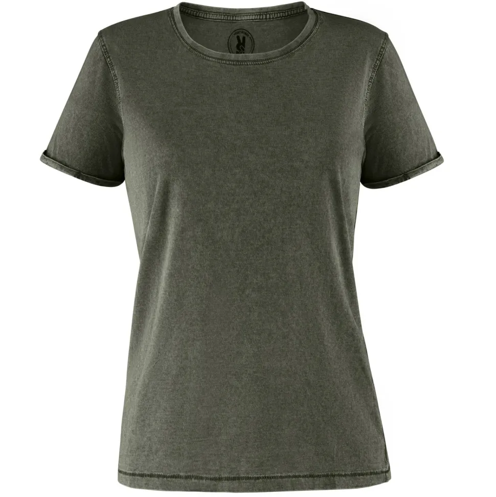 Roly CA6691 - HUSKY WOMAN T-shirt manches courtes pour femme effet jeans