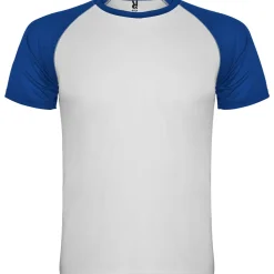 Roly CA6650 - INDIANAPOLIS T-shirt sportif manches courtes raglans contrastées
