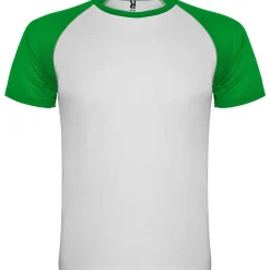 Roly CA6650 - INDIANAPOLIS T-shirt sportif manches courtes raglans contrastées