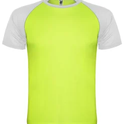 Roly CA6650 - INDIANAPOLIS T-shirt sportif manches courtes raglans contrastées