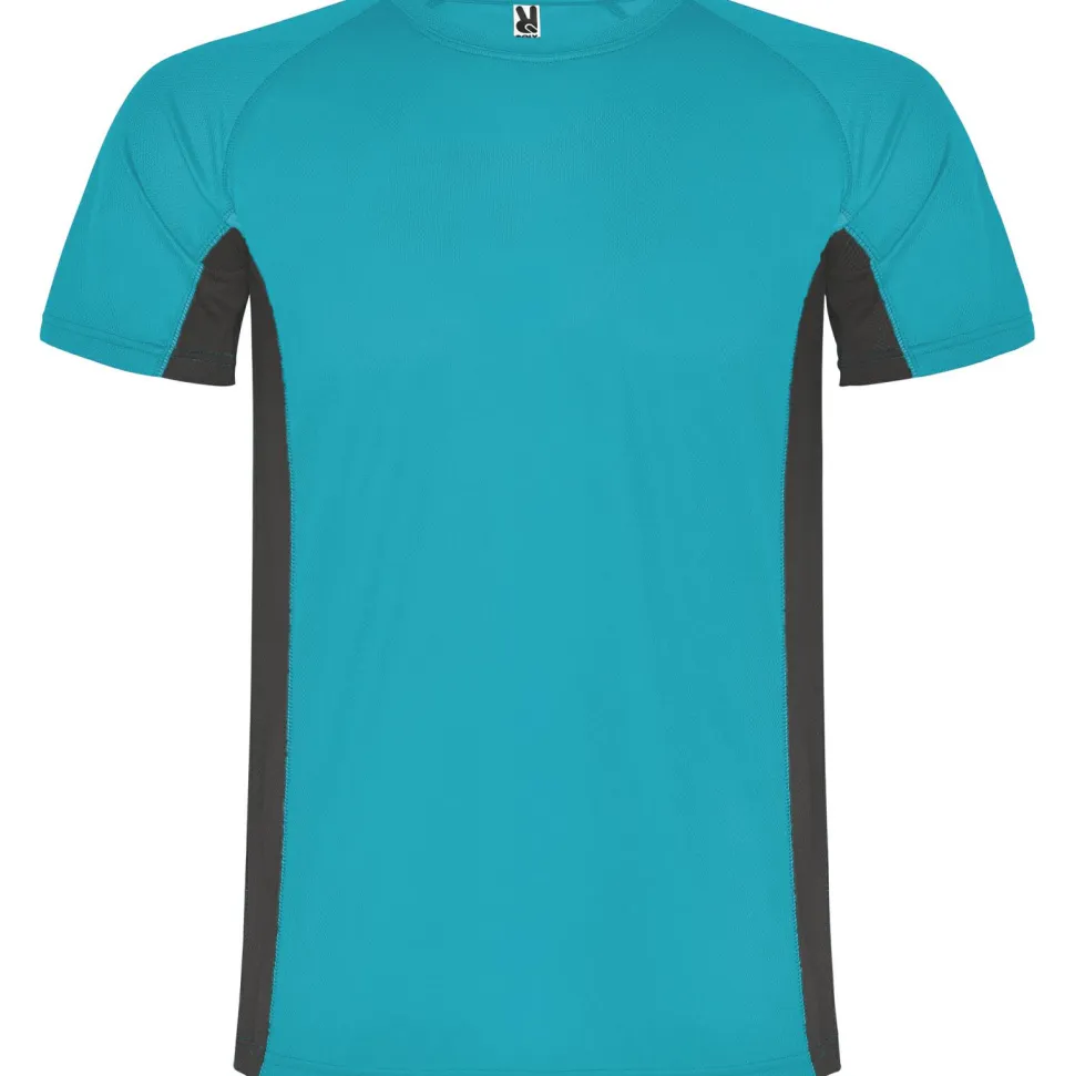 Roly CA6595 - SHANGHAI T-shirt technique combiné avec deux tissus en polyester
