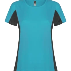 Roly CA6648 - SHANGHAI WOMAN T-shirt technique combiné avec deux tissus en polyester