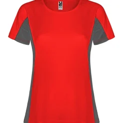 Roly CA6648 - SHANGHAI WOMAN T-shirt technique combiné avec deux tissus en polyester
