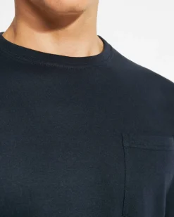 Roly CA1219 - SHIBA T-shirt manches longues avec col rond et poignets en côtes 1x1