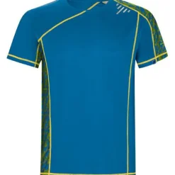 Roly CA0426 - SOCHI T-shirt technique à manches raglan avec empiècements imprimés