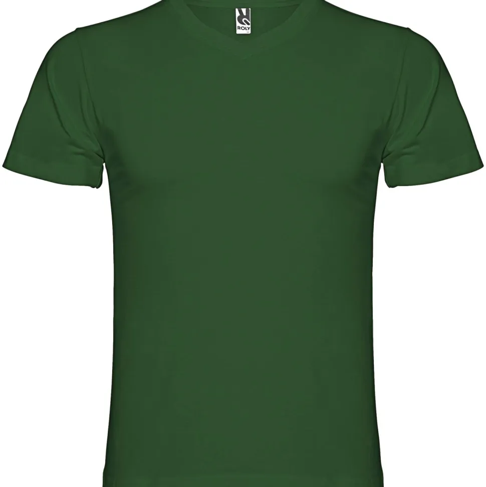 Roly CA6503 - T-shirt Col V Double Épaisseur en Coton