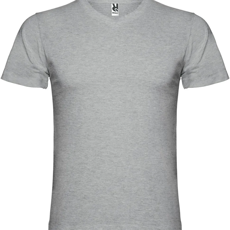 Roly CA6503 - T-shirt Col V Double Épaisseur en Coton