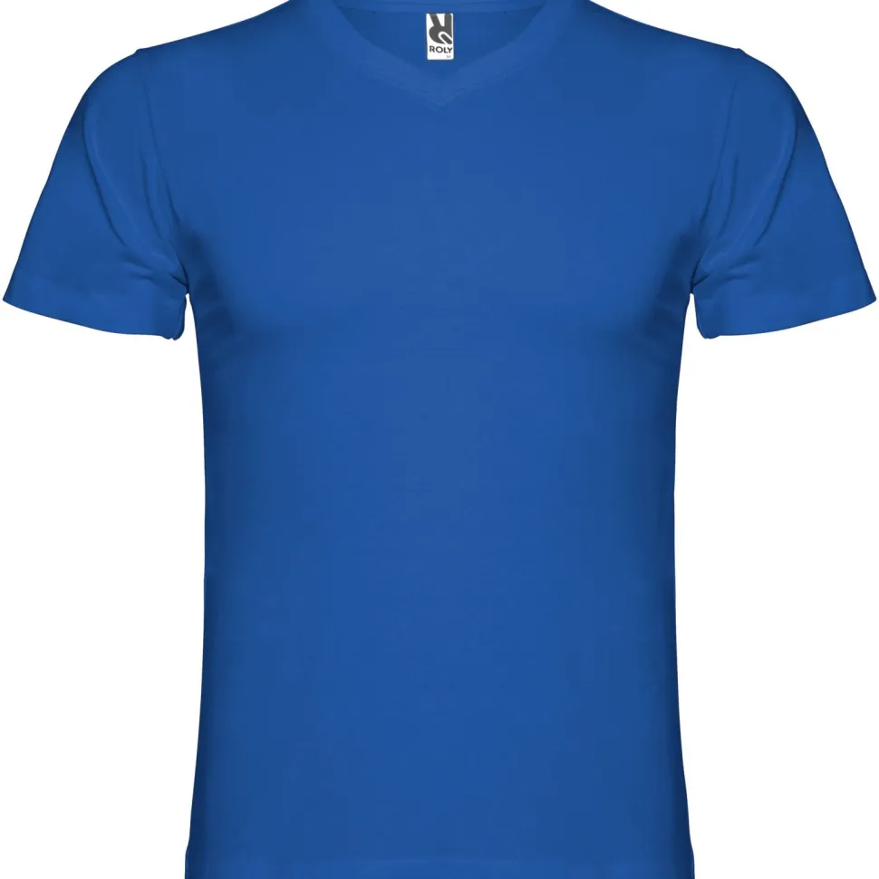 Roly CA6503 - T-shirt Col V Double Épaisseur en Coton