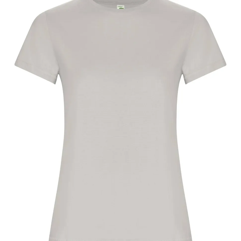 Roly CA6696 - T-shirt Femme Ajusté en Coton Bio à Manches Courtes