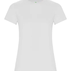 Roly CA6696 - T-shirt Femme Ajusté en Coton Bio à Manches Courtes