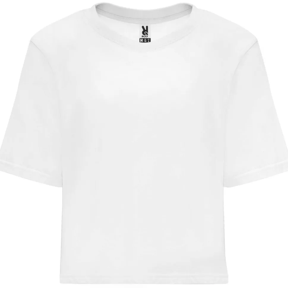 Roly CA6687 - T-shirt Femme Court et Ample en Coton de Qualité