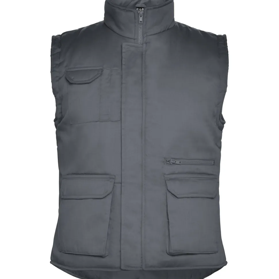 Roly CC5067 - ALMANZOR Gilet de travail multi-poches à col montant