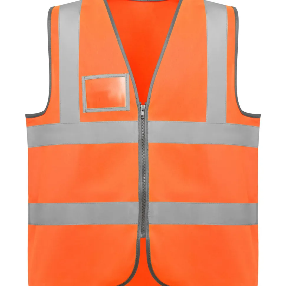 Roly CC9311 - POLUX Gilet haute visibilité avec fermeture éclair