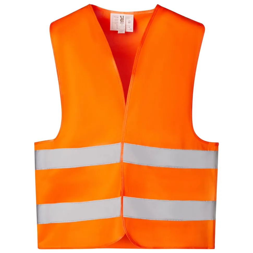 Roly CC5063 - SIRIO Gilet haute visibilité avec deux bande reflechissantes sur poitrine et dos