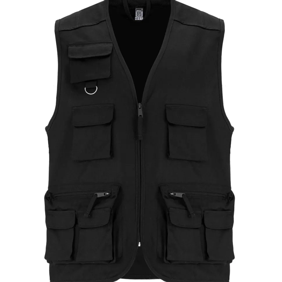 Roly CC9111 - VENERA Gilet de travail multi-poches col en V