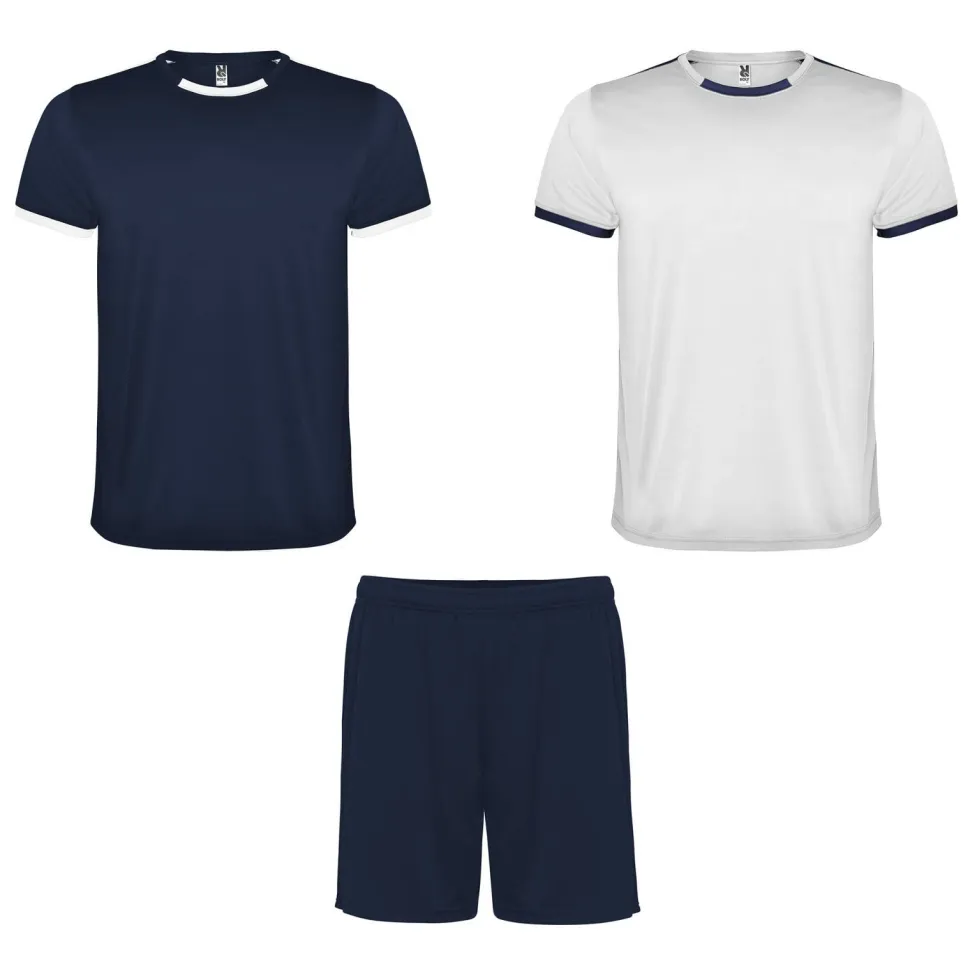 Roly CJ0452 - RACING Kit de sport unisex composé de 2 t-shirts + 1 short