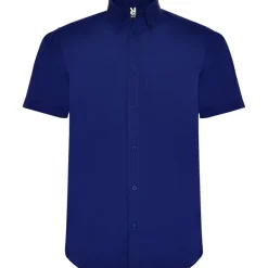 Roly CM5503 - AIFOS Chemise à manches courtes et col classique amidonné avec un bouton