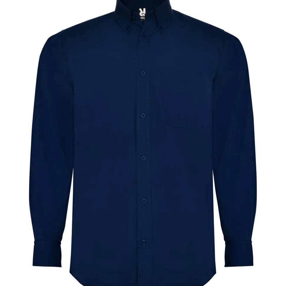 Roly CM5504 - AIFOS L/S Chemise à manches longues et col classique avec un bouton amidonné
