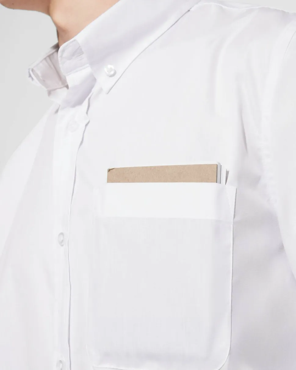 Roly CM5504 - AIFOS L/S Chemise à manches longues et col classique avec un bouton amidonné