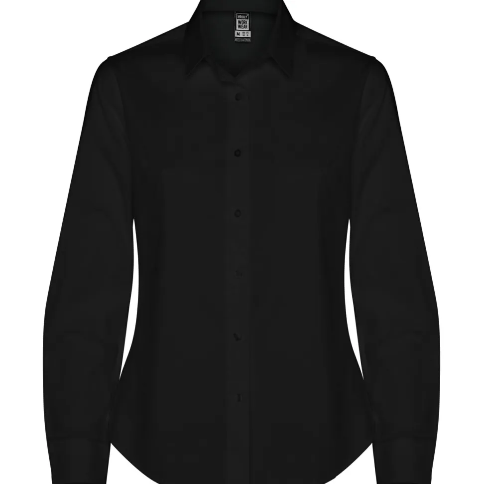 Roly CM5505 - MOSCU WOMAN Chemise à manches longues pour femme en tissu élastique