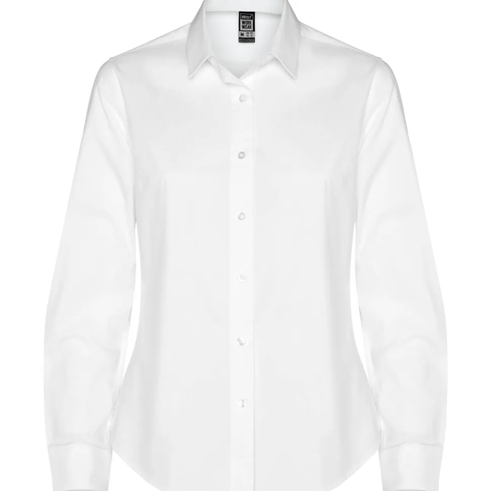 Roly CM5505 - MOSCU WOMAN Chemise à manches longues pour femme en tissu élastique