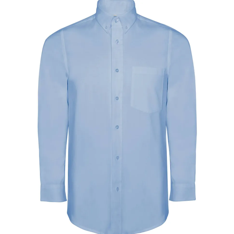 Roly CM5507 - OXFORD Chemise homme avec poche côté coeur
