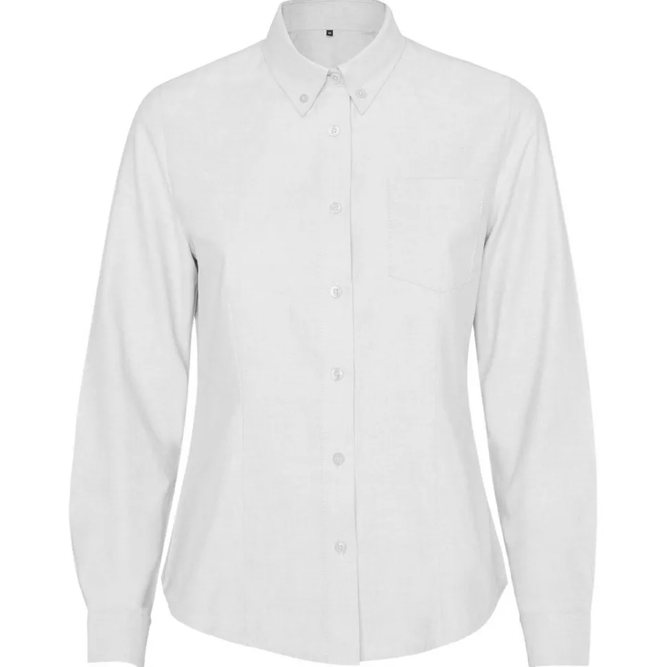Roly CM5068 - OXFORD WOMAN Chemise à manches longues ceintré