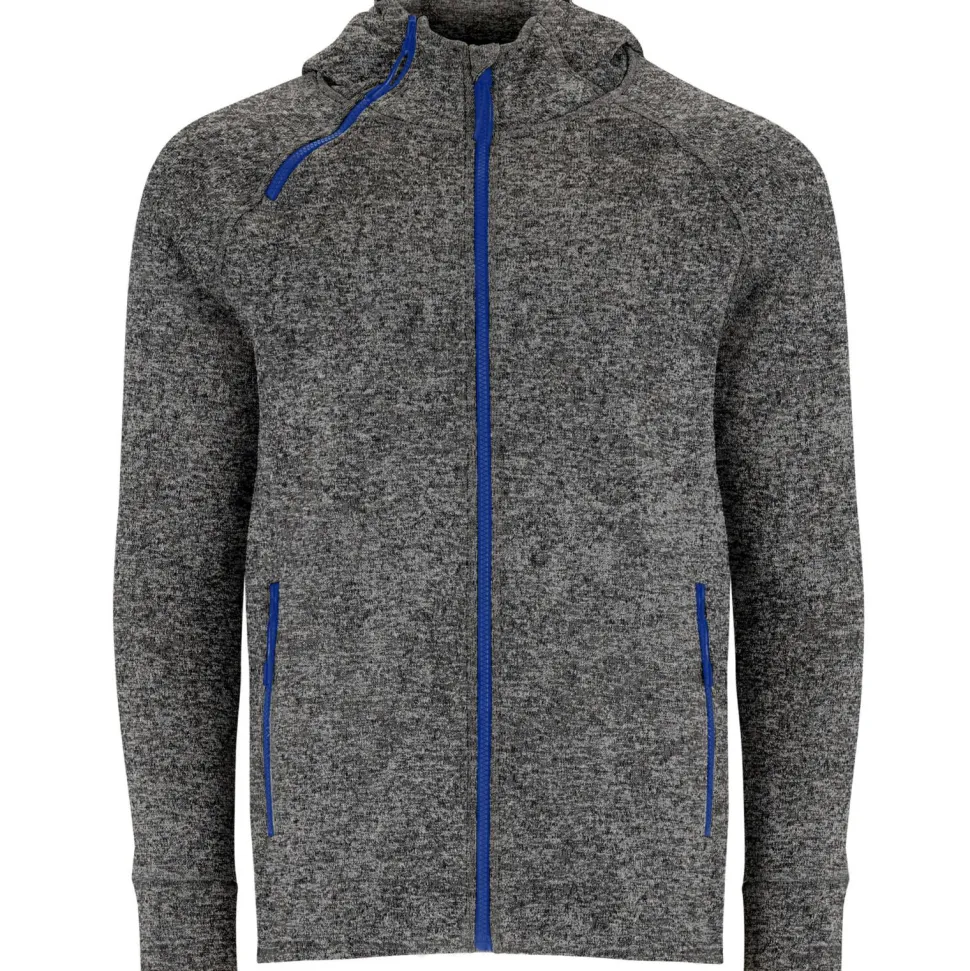 Roly CQ5064 - EVEREST Veste maille molleton avec capuche