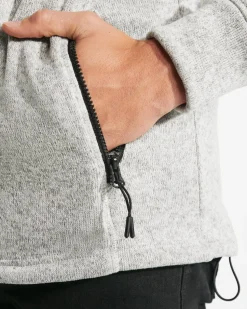 Roly CQ5064 - EVEREST Veste maille molleton avec capuche