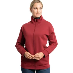 Roly CQ6439 - ULAN Sweat avec encolure montante et zip au ton
