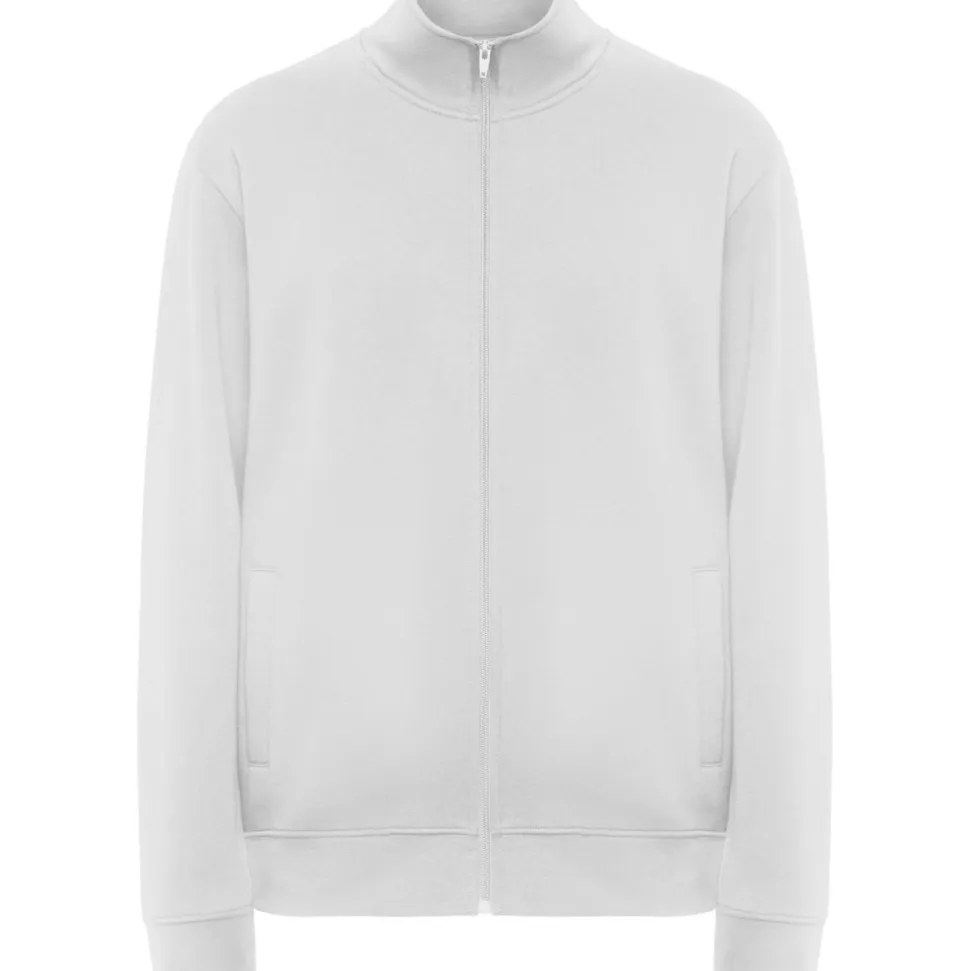Roly CQ6439 - ULAN Sweat avec encolure montante et zip au ton